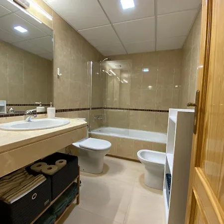 Precioso Apartamento 1ª Linea De Playa Con Piscina Apartment Roquetas de Mar