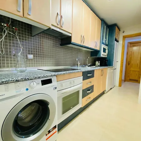 Precioso Apartamento 1ª Linea De Playa Con Piscina * Roquetas de Mar